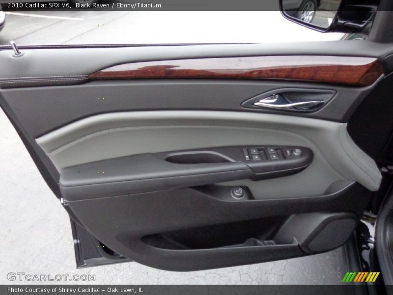 Black Raven / Ebony/Titanium 2010 Cadillac SRX V6