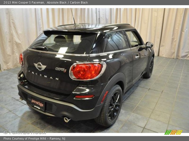 Absolute Black / Carbon Black 2013 Mini Cooper S Paceman