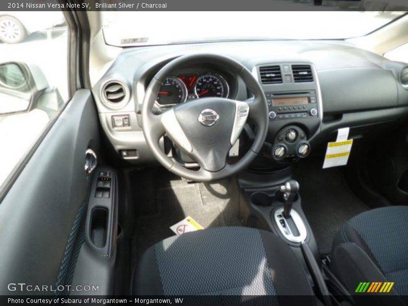 Brilliant Silver / Charcoal 2014 Nissan Versa Note SV