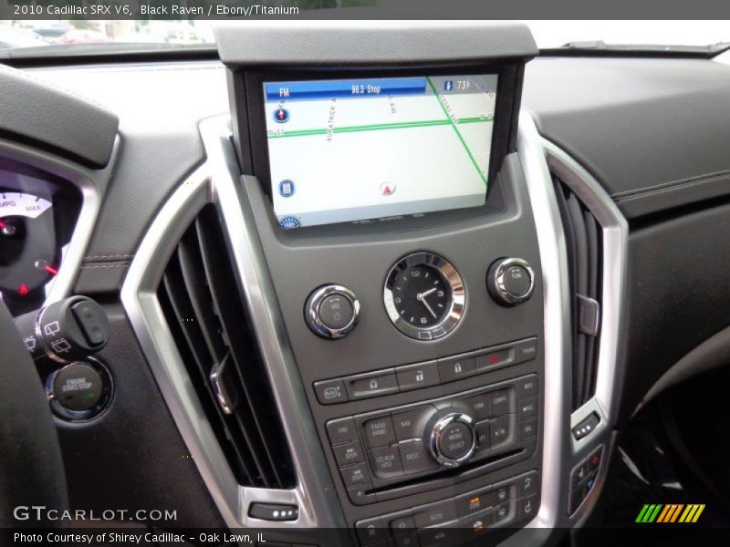 Black Raven / Ebony/Titanium 2010 Cadillac SRX V6