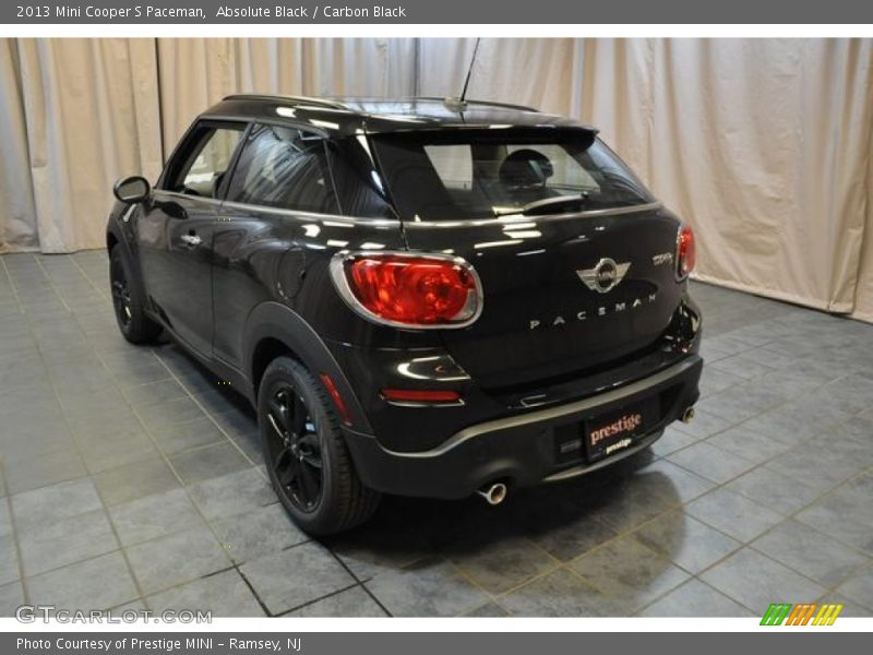 Absolute Black / Carbon Black 2013 Mini Cooper S Paceman