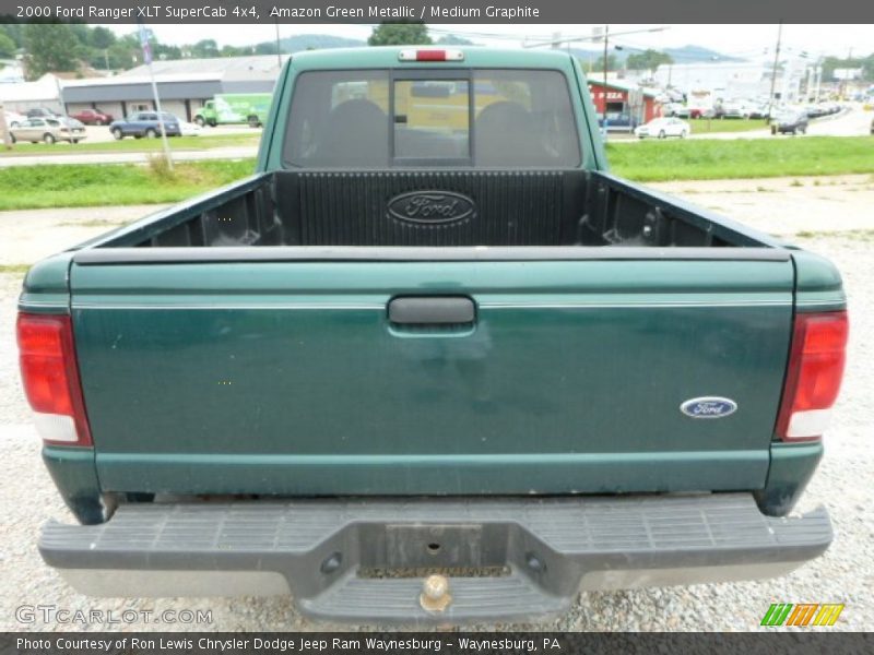 Amazon Green Metallic / Medium Graphite 2000 Ford Ranger XLT SuperCab 4x4