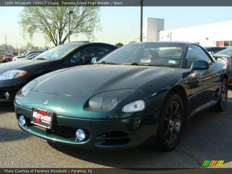 Panama Green Pearl Metallic / Black 1995 Mitsubishi 3000GT Coupe