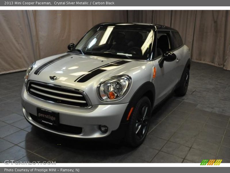 Crystal Silver Metallic / Carbon Black 2013 Mini Cooper Paceman