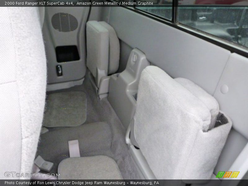Amazon Green Metallic / Medium Graphite 2000 Ford Ranger XLT SuperCab 4x4