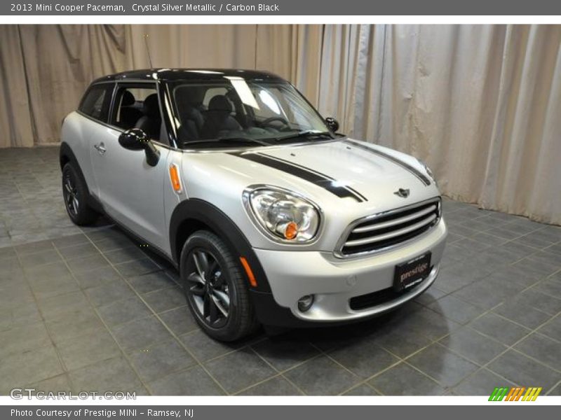Crystal Silver Metallic / Carbon Black 2013 Mini Cooper Paceman