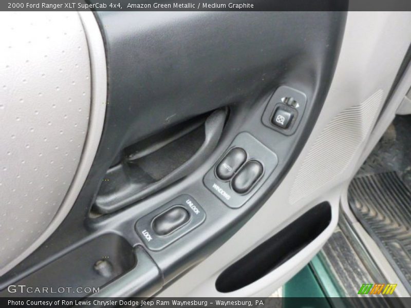 Amazon Green Metallic / Medium Graphite 2000 Ford Ranger XLT SuperCab 4x4