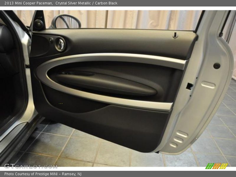 Crystal Silver Metallic / Carbon Black 2013 Mini Cooper Paceman