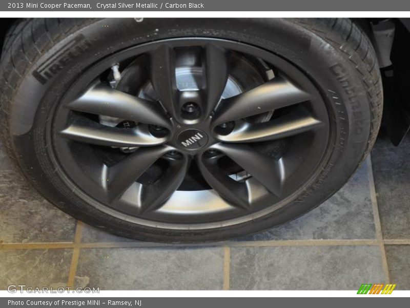 Crystal Silver Metallic / Carbon Black 2013 Mini Cooper Paceman