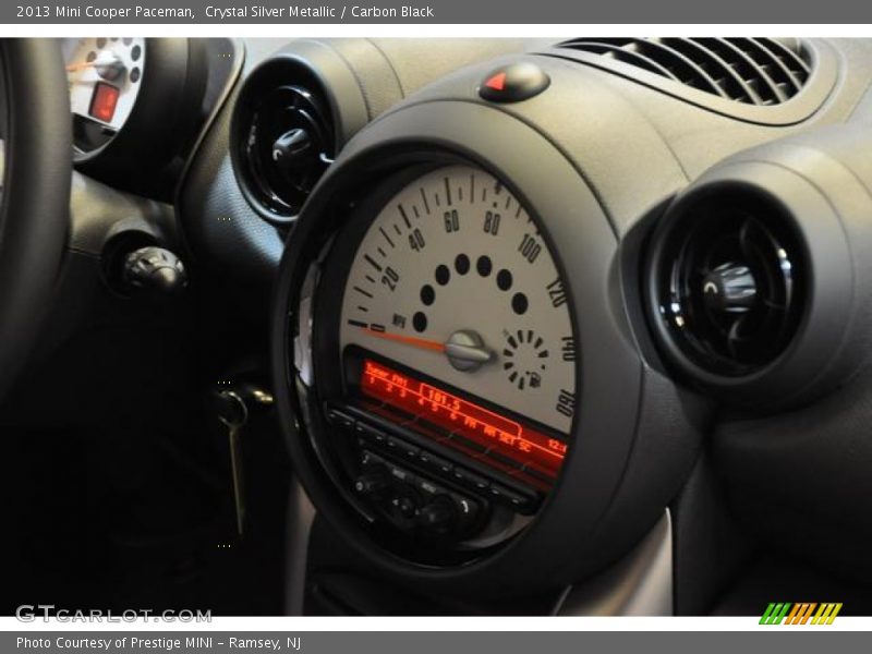 Crystal Silver Metallic / Carbon Black 2013 Mini Cooper Paceman