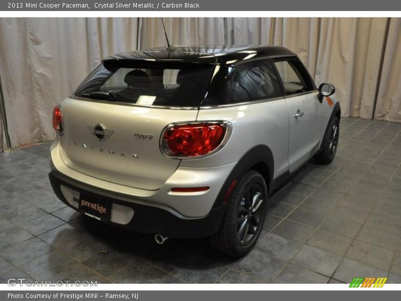 Crystal Silver Metallic / Carbon Black 2013 Mini Cooper Paceman
