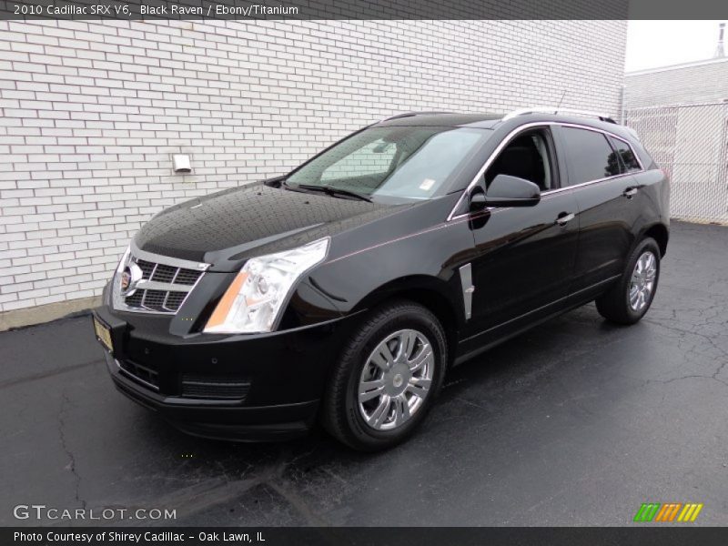 Black Raven / Ebony/Titanium 2010 Cadillac SRX V6