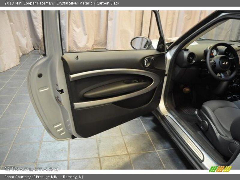 Crystal Silver Metallic / Carbon Black 2013 Mini Cooper Paceman