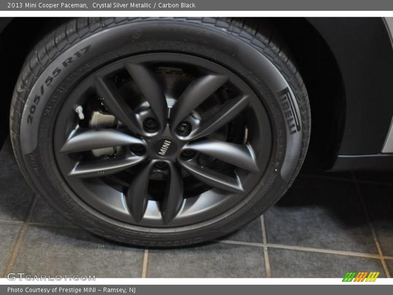 Crystal Silver Metallic / Carbon Black 2013 Mini Cooper Paceman