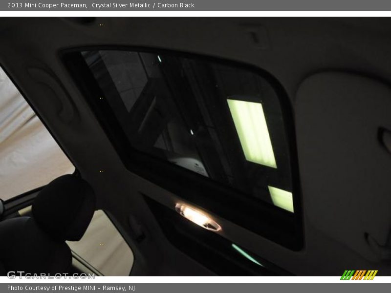 Crystal Silver Metallic / Carbon Black 2013 Mini Cooper Paceman