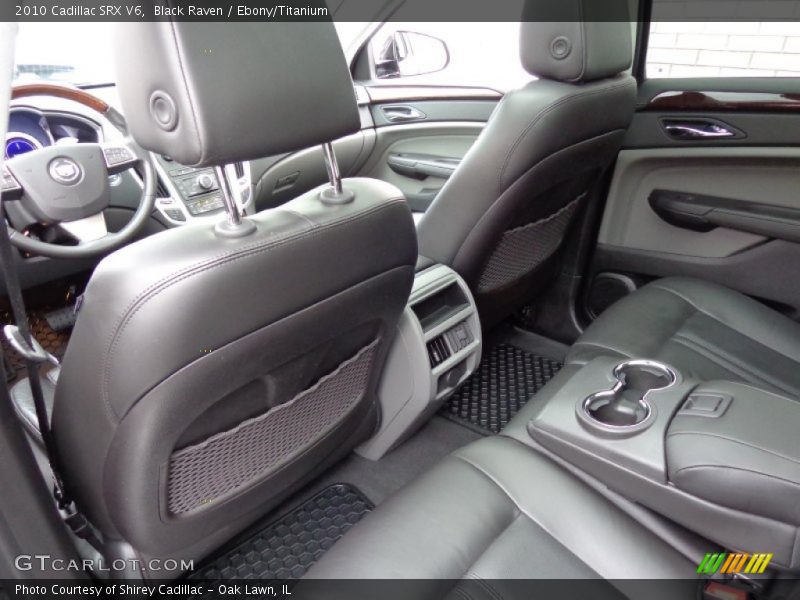 Black Raven / Ebony/Titanium 2010 Cadillac SRX V6