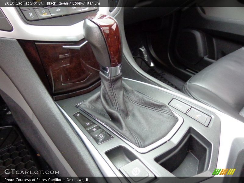 Black Raven / Ebony/Titanium 2010 Cadillac SRX V6
