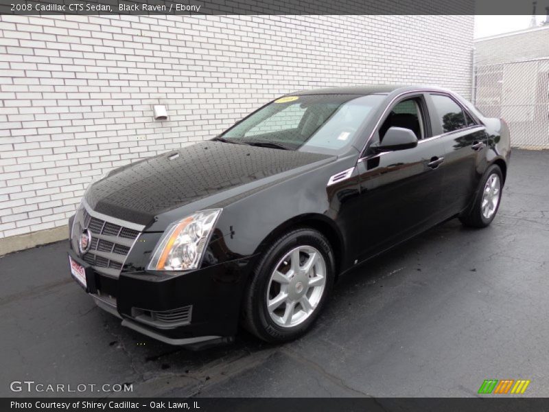 Black Raven / Ebony 2008 Cadillac CTS Sedan
