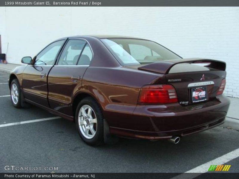 Barcelona Red Pearl / Beige 1999 Mitsubishi Galant ES