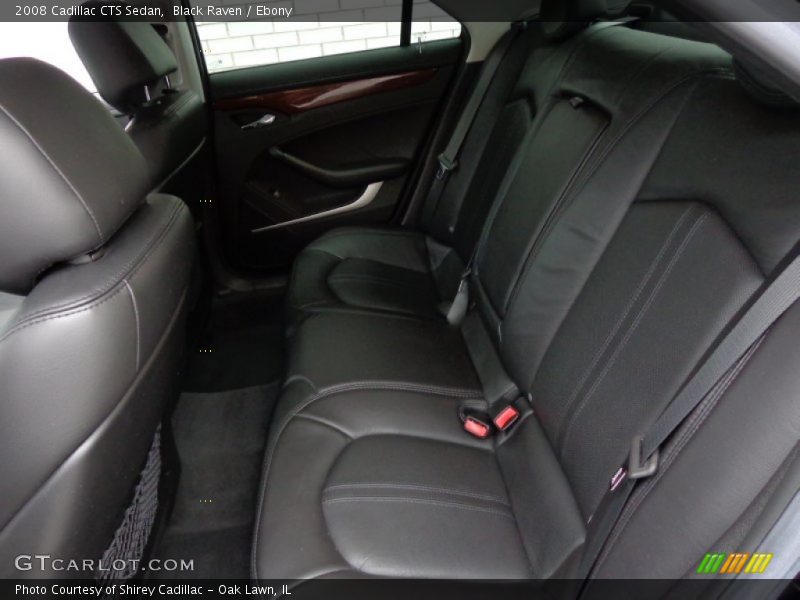 Black Raven / Ebony 2008 Cadillac CTS Sedan