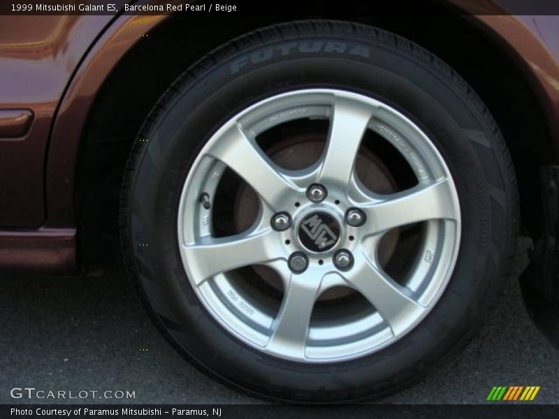 Barcelona Red Pearl / Beige 1999 Mitsubishi Galant ES
