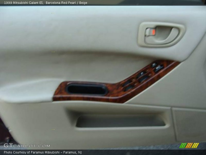 Barcelona Red Pearl / Beige 1999 Mitsubishi Galant ES