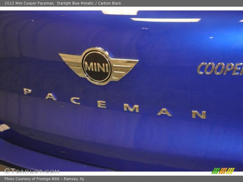 Starlight Blue Metallic / Carbon Black 2013 Mini Cooper Paceman