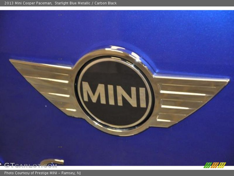 Starlight Blue Metallic / Carbon Black 2013 Mini Cooper Paceman