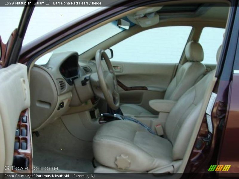 Barcelona Red Pearl / Beige 1999 Mitsubishi Galant ES