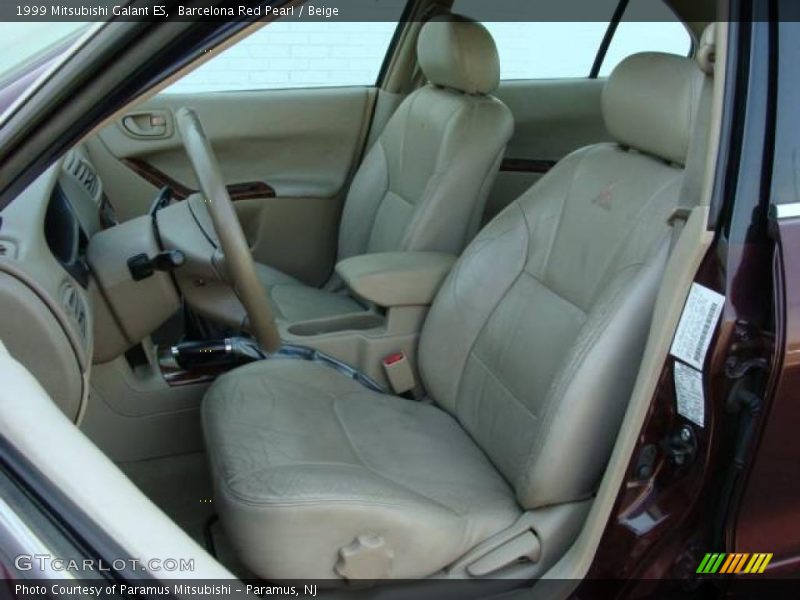 Barcelona Red Pearl / Beige 1999 Mitsubishi Galant ES