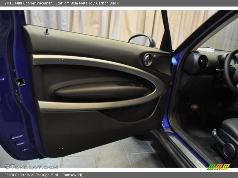 Starlight Blue Metallic / Carbon Black 2013 Mini Cooper Paceman