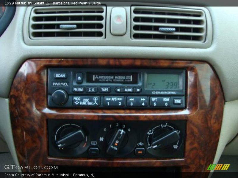 Barcelona Red Pearl / Beige 1999 Mitsubishi Galant ES