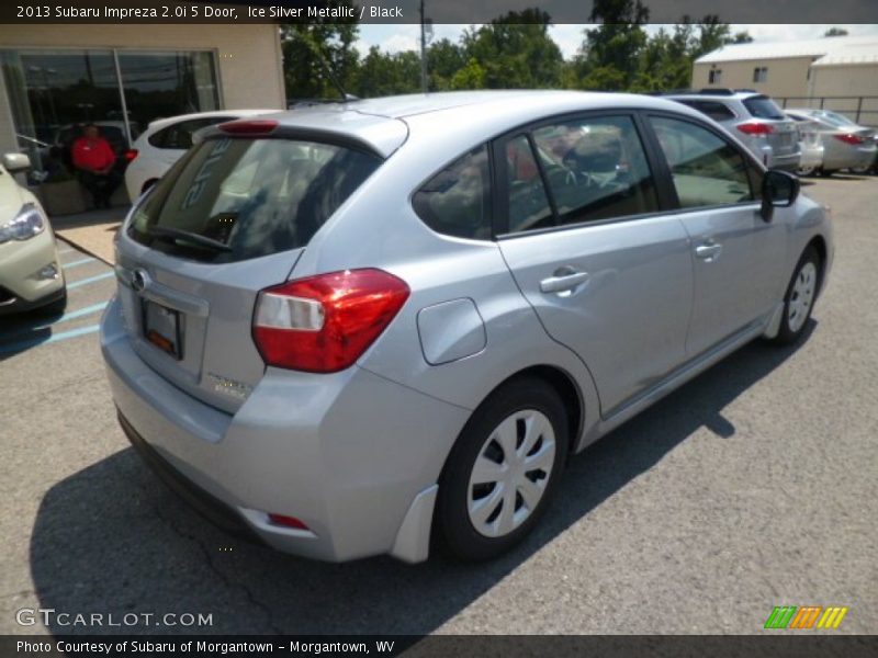 Ice Silver Metallic / Black 2013 Subaru Impreza 2.0i 5 Door