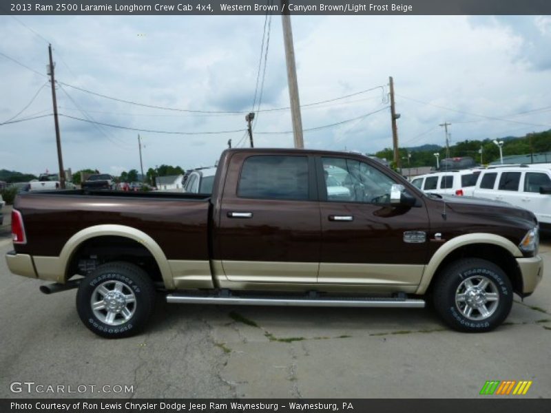  2013 2500 Laramie Longhorn Crew Cab 4x4 Western Brown