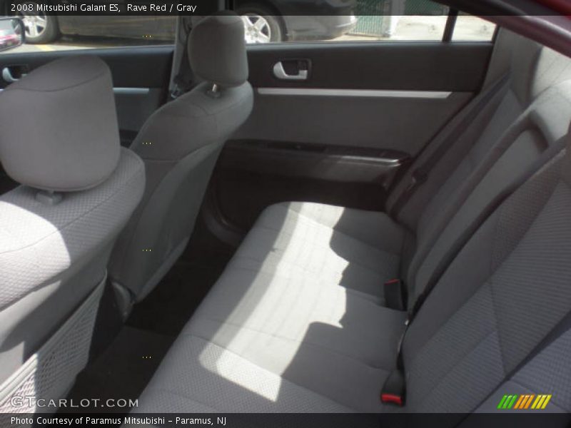 Rave Red / Gray 2008 Mitsubishi Galant ES