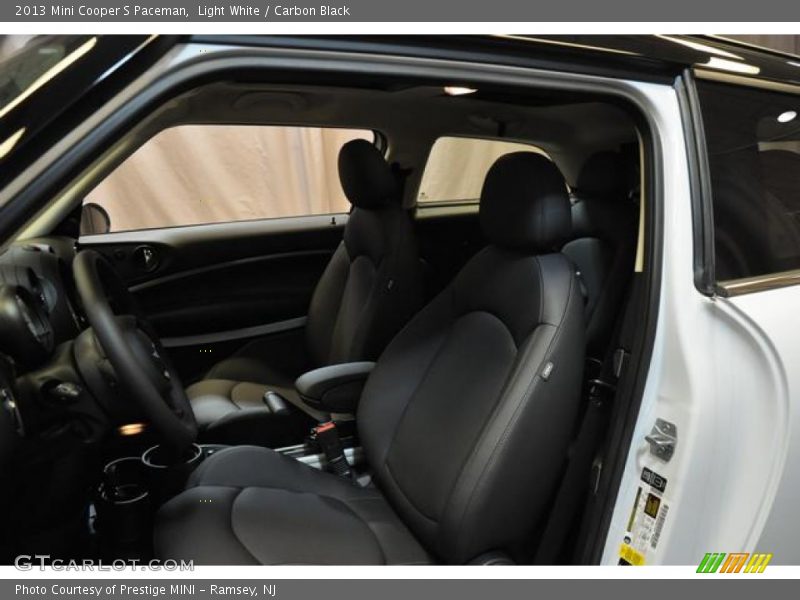 Light White / Carbon Black 2013 Mini Cooper S Paceman