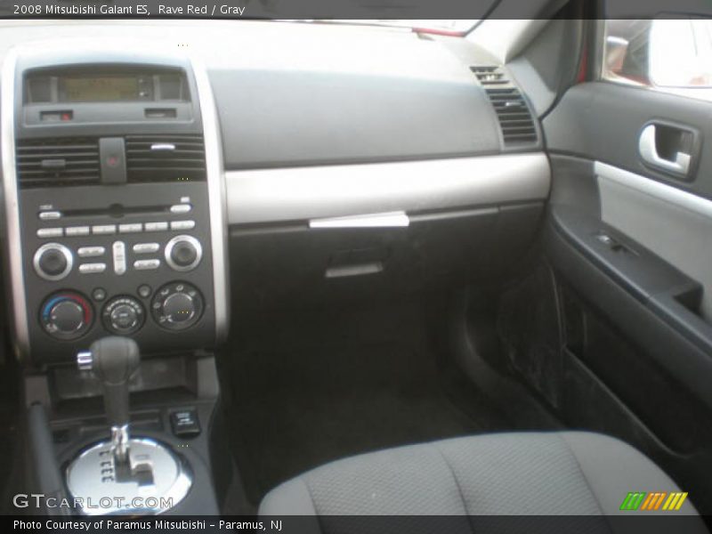 Rave Red / Gray 2008 Mitsubishi Galant ES