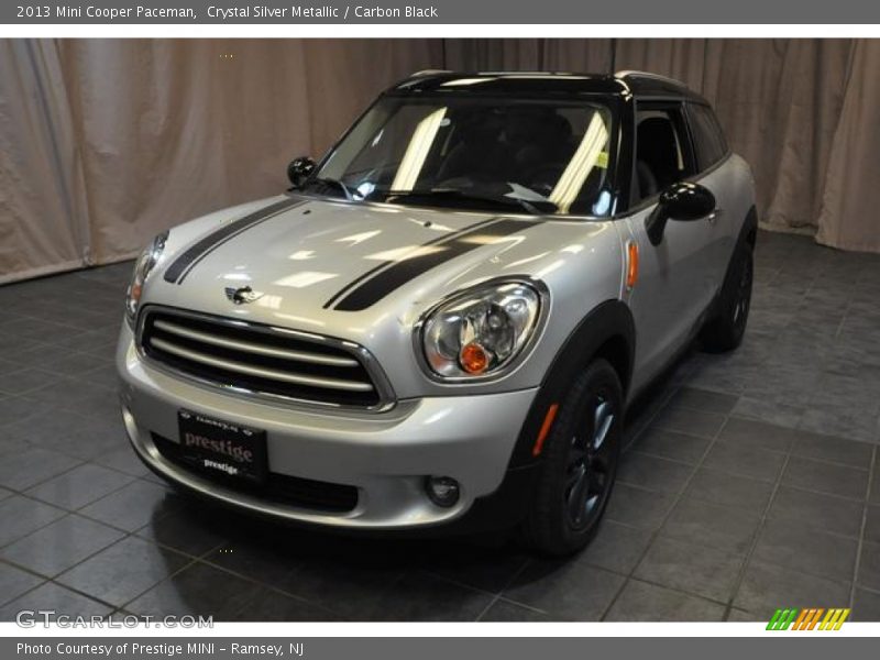 Crystal Silver Metallic / Carbon Black 2013 Mini Cooper Paceman