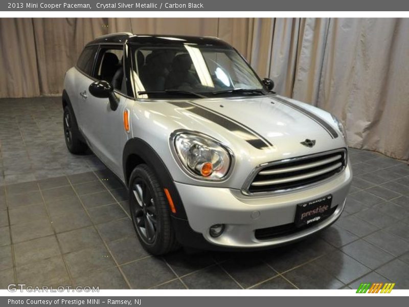 Crystal Silver Metallic / Carbon Black 2013 Mini Cooper Paceman