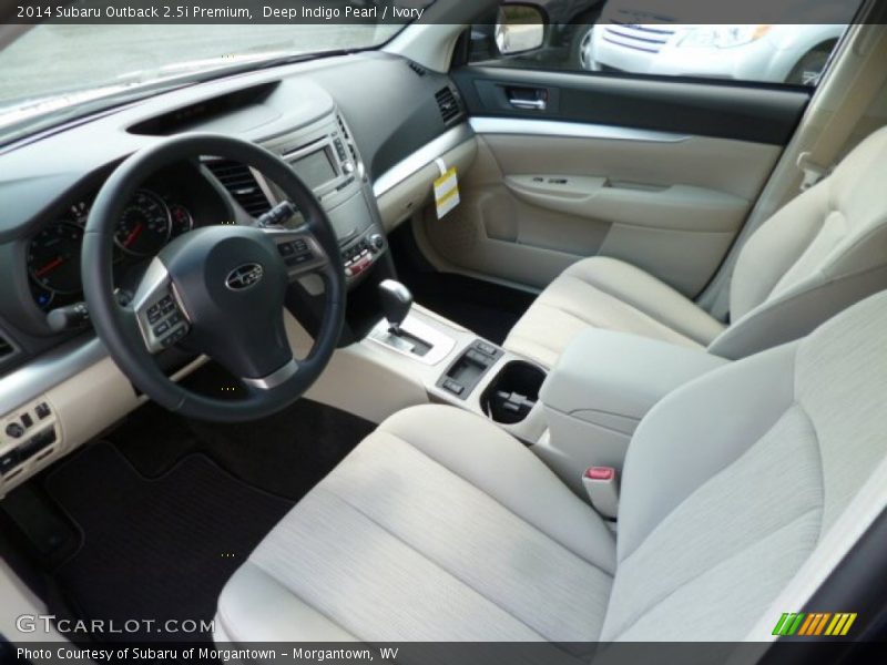  2014 Outback 2.5i Premium Ivory Interior