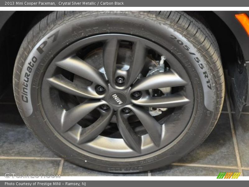 Crystal Silver Metallic / Carbon Black 2013 Mini Cooper Paceman