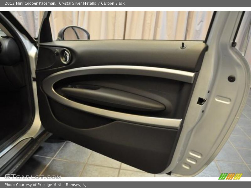 Crystal Silver Metallic / Carbon Black 2013 Mini Cooper Paceman
