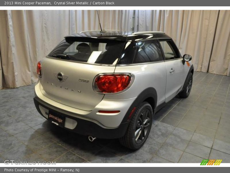 Crystal Silver Metallic / Carbon Black 2013 Mini Cooper Paceman