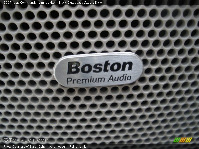 Black Clearcoat / Saddle Brown 2007 Jeep Commander Limited 4x4