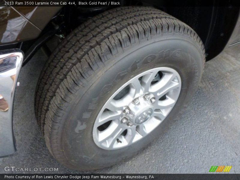 Black Gold Pearl / Black 2013 Ram 3500 Laramie Crew Cab 4x4