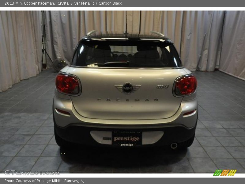 Crystal Silver Metallic / Carbon Black 2013 Mini Cooper Paceman