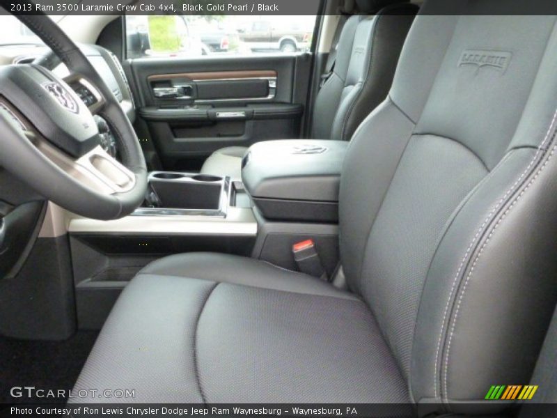Black Gold Pearl / Black 2013 Ram 3500 Laramie Crew Cab 4x4