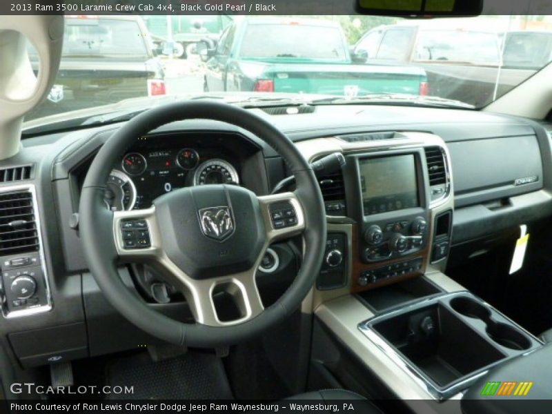 Dashboard of 2013 3500 Laramie Crew Cab 4x4