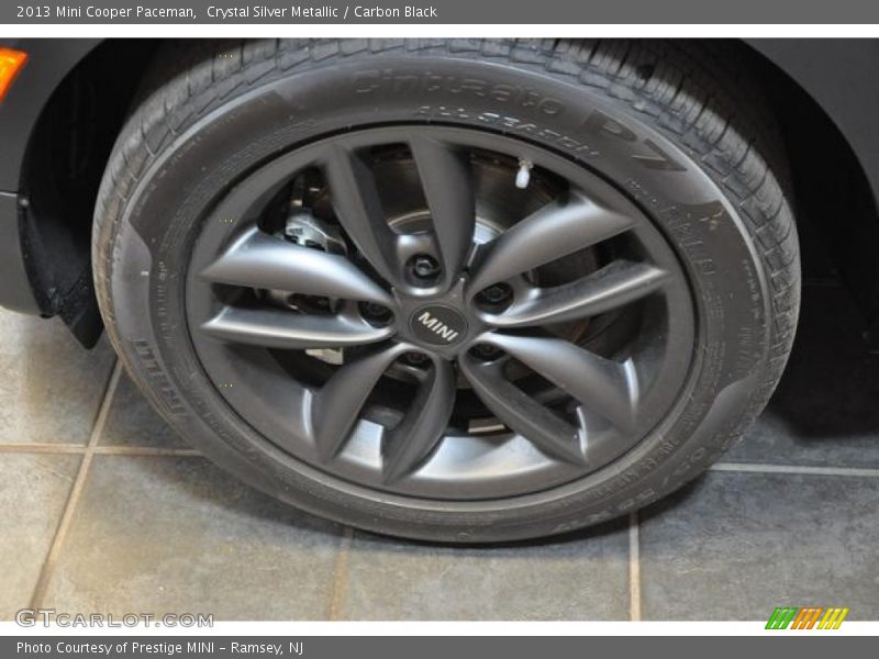 Crystal Silver Metallic / Carbon Black 2013 Mini Cooper Paceman
