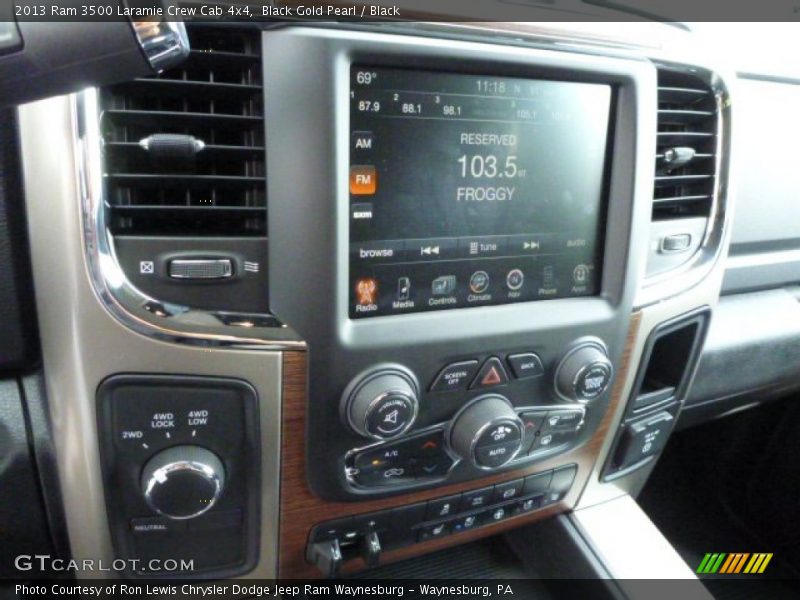 Black Gold Pearl / Black 2013 Ram 3500 Laramie Crew Cab 4x4